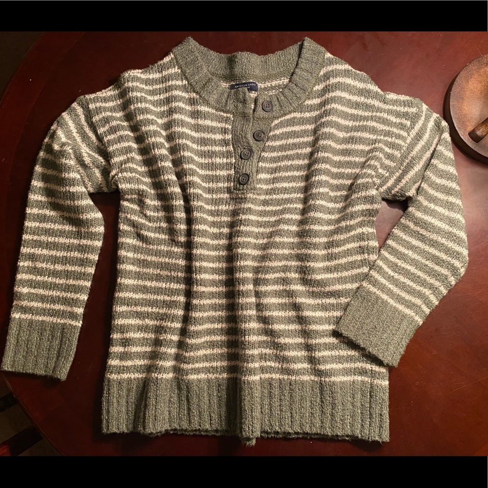 American Eagle Henley Sweater